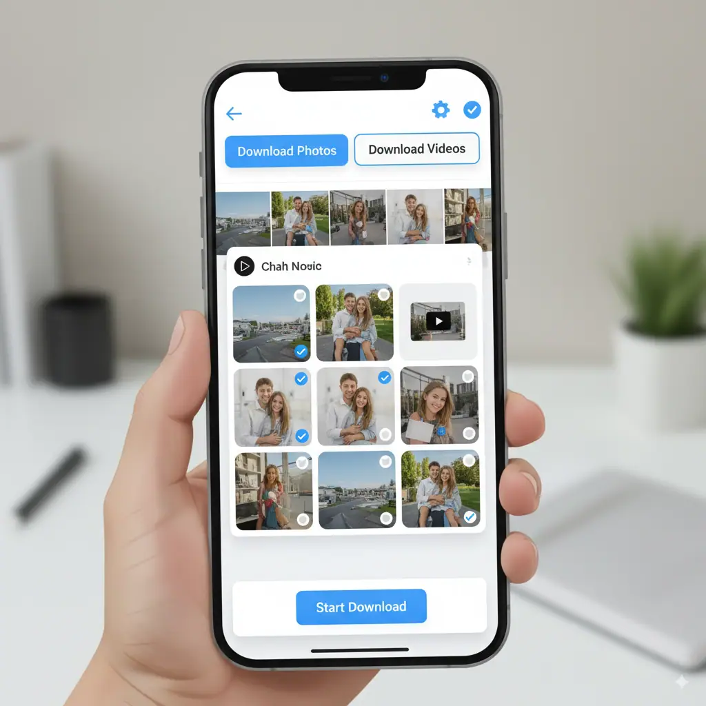 Download Photos and Videos with Honista Apk